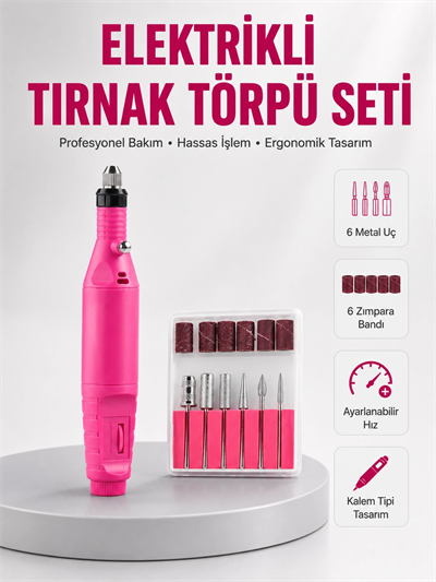 Ayarlanabilir Hızlı Tırnak Bakım Makinesi Yeni Nesil