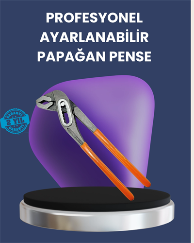 Ayarlanabilir Papağan Pense Çelik Gövde Profesyonel Kurbağacık