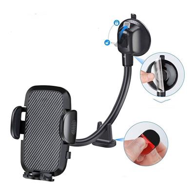 Ayarlanabilir Vakum Kilitli Cam Ve Torpidoya Takılabilen Telefon Tutucu (3936)
