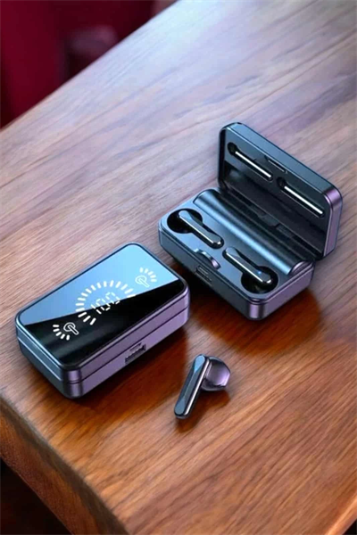 Aynalı Bluetooth Kulaklık Telefon Standlı Dijital Göstergeli