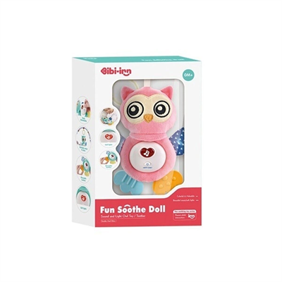 BIB6008 -Vardem Işıklı Ve Sesli Bebek Baykuşu