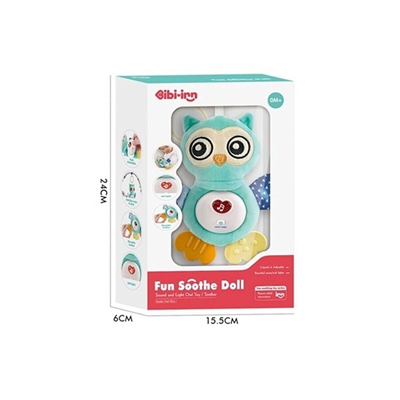 BIB6008 -Vardem Işıklı Ve Sesli Bebek Baykuşu