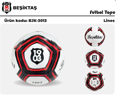 BJK-3013 BEŞİKTAŞ FUTBOL TOPU LİNES-CNT
