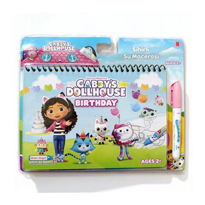 BK0011 GABBY DOLLHOUSE LİSANSLI BOYAMA KİTABI