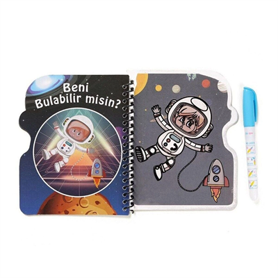 BK002 SİHİRLİ BOYAMA KİTABI