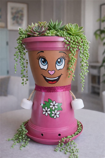 BONCUK HANIM VİLLA DEKORATİF SAKSI 1.7 Litre