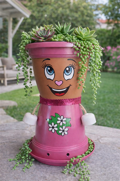 BONCUK HANIM VİLLA DEKORATİF SAKSI 1.7 Litre