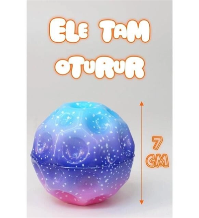 BSF-101 MOONBALL AY TOPU IŞIKLI 70MM -CNS