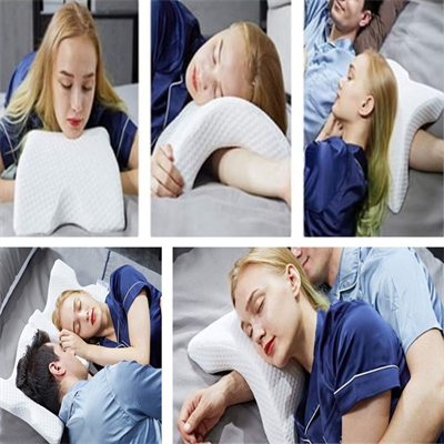 BUFFER® % 100 Visco Kavisli Ortopedik Yıkanabilir Kumaş Kılıflı Bel Boyun Bacak Ağrıları İçin Yastık