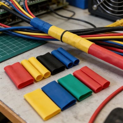 BUFFER® 164 Parça Isı ile Daralan Makaron Seti – Elektrik Kablo İzolasyon & Koruma Kılıfı, Renkli Shrink Tube Set