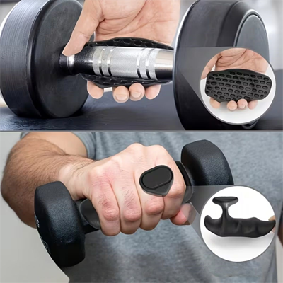 BUFFER® 2 Adet Sporcu El Koruma Silikonu – Fitness, Ağırlık Kaldırma ve Antrenman İçin Kaymaz El Pedi