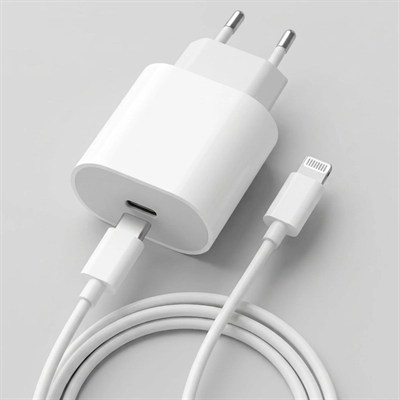 BUFFER® 20W Hızlı Şarj Adaptörü USB-C to Lightning Kablolu – PD Destekli Süper Hızlı Şarj Cihazı