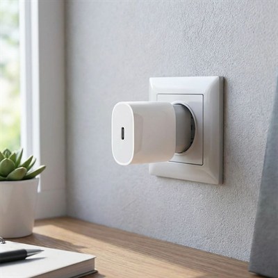 BUFFER® 20W USB-C Hızlı Şarj Adaptörü – Power Delivery (PD) Destekli Güç Adaptörü, Güvenli Şarj Başlığı