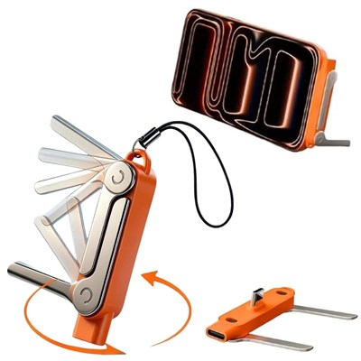 BUFFER® 240W Type-C Şarj Standı, Katlanabilir Cep Telefonu Standı, Type-C Uyumlu Şarj Kablosu Konnektörü ve Masaüstü Telefon Tutucu