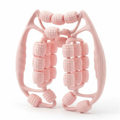 BUFFER® 27 Tekerlekli Lenfatik Masaj Roller – Selülit Giderici, Cilt Sıkılaştırıcı, Bacak Kol Sırt Masaj Aleti