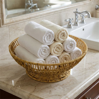 BUFFER® 31 cm Plastik Rattan Servis Çanağı – Doğal Hasır Görünümlü Dekoratif Meyve, Ekmek ve Sunum Kasesi