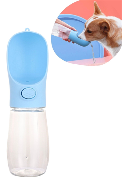 BUFFER® 450 ml Taşınabilir Butonlu Evcil Hayvan Suluğu