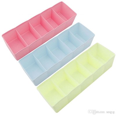 BUFFER® 5 Bölmeli Çekmece İçi Çorap Kravat Düzenleyici Organizer Aparat