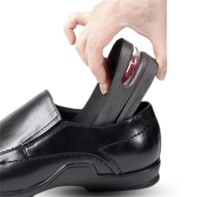 BUFFER® 5 cm Boy Uzatıcı Silikon Ortopedik Topuk Tabanlık – Yüksek Konforlu Gizli Yükseltici Ped (Unisex)