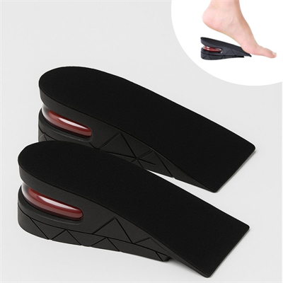 BUFFER® 5 cm Boy Uzatıcı Silikon Ortopedik Topuk Tabanlık – Yüksek Konforlu Gizli Yükseltici Ped (Unisex)