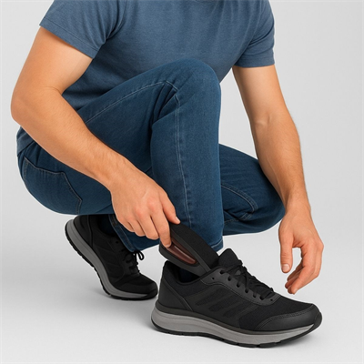 BUFFER® 5 cm Boy Uzatıcı Silikon Ortopedik Topuk Tabanlık – Yüksek Konforlu Gizli Yükseltici Ped (Unisex)