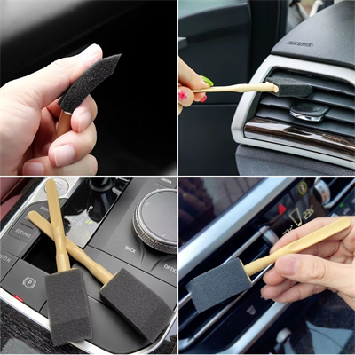 BUFFER® 5li Araba Havalandırma Temizleme Fırçaları Klima Çıkışları,Toz Alma&Otomobil İçi Detaylı Mini Temizlik Aparatları