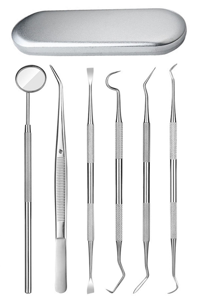 BUFFER® 6 Parça Kutulu Ağız Bakımı Diş Bakım Seti Ağız Hijyen Takımı