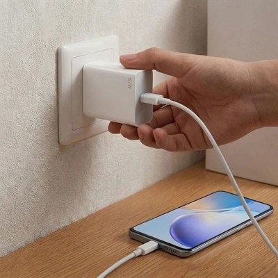 BUFFER® 67W Hızlı Şarj Adaptörü USB to Type-C – PD Destekli, Akıllı Hızlı Şarj Başlığı, Güvenli Güç Adaptörü