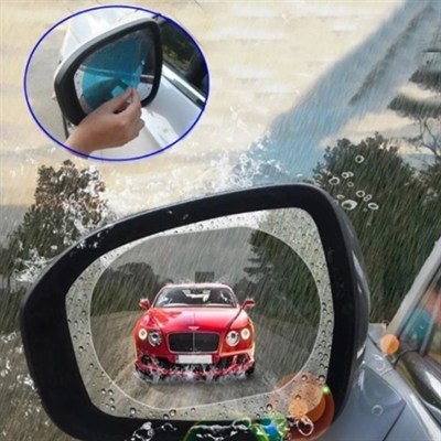 BUFFER® Araç Ayna Yağmur Kaydırıcı ve Cam Buğu Önleyici Film