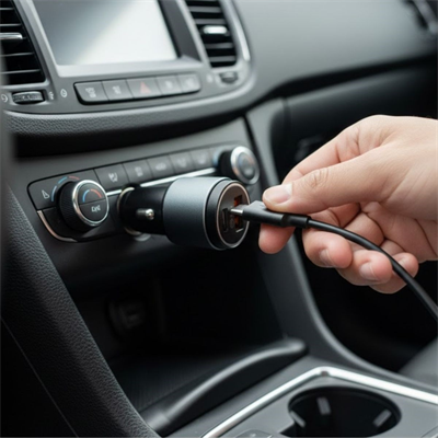 BUFFER® Araç İçi Çakmaklığa TakılanType-C ve USB Girişli 2 Portlu Hızlı Şarj Adaptörü