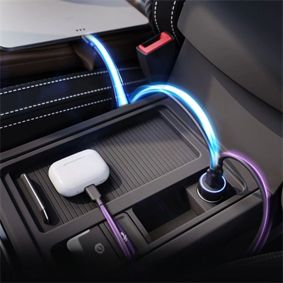 BUFFER® Araç İçi Çakmaklığa TakılanType-C ve USB Girişli 2 Portlu Hızlı Şarj Adaptörü
