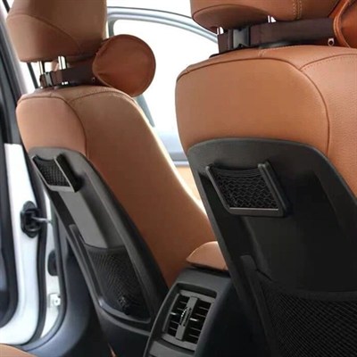 BUFFER® Araç İçi Fileli Pratik Göz Telefon İçin Yapışkanlı Fileli Ceplik