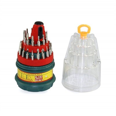 BUFFER® Büyük 31 Parça Hassas Tornavida Bits Uç Seti Yumurta Tornavida