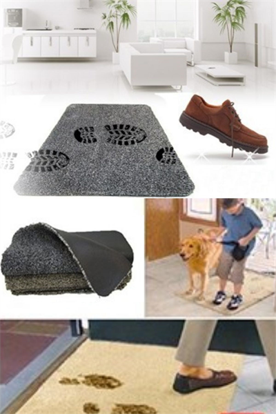 BUFFER® Çamaşır Makinesinde Yıkanabilir Kir Toz Emici Mikrofiberli Paspas