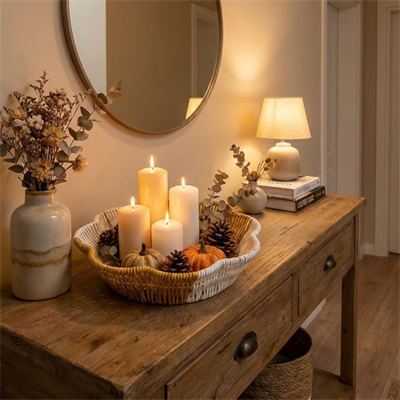 BUFFER® Çiçek Model Çift Renkli Plastik Rattan Ekmek ve Meyve Sepeti - Çok Amaçlı Banyo ve Mutfak Düzenleyici - Yıkanabilir Organizer