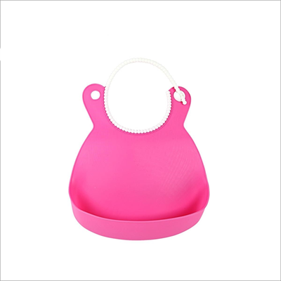 BUFFER® Çocuk Bebek Mama Önlüğü Dökülme Engelleyici Bükülebilir Pembe
