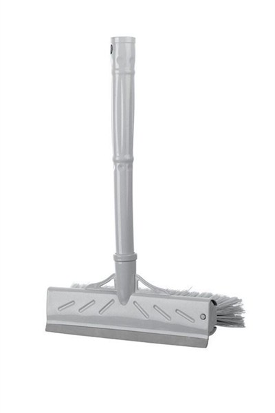 BUFFER® Çok Amaçlı 22 Cm Fırçalı ve Silikon Çekçekli Ev Araba Cam Temizleyici Fırça