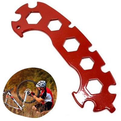 BUFFER® Çok Uçlu Bisiklet Anahtarı Pratik Bisiklet Çok Uçlu Tamir Aleti