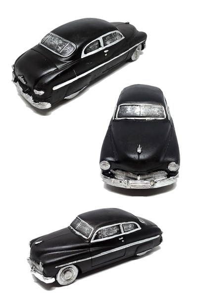 BUFFER® Decotown Nostaljik Klasik Dekoratif Eski Model Araba Taksi Biblo