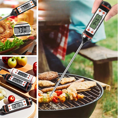 BUFFER® Dijital Gıda Termometresi Süt,Et,Yoğurt Mayalama,Mama Derecesi Ölçer Gıda Termometresi