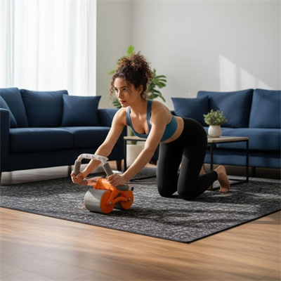 BUFFER® Dijital Sayaçlı Çek-Bırak Mekik Aleti – Karın ve Core Güçlendirici Evde Spor Aleti