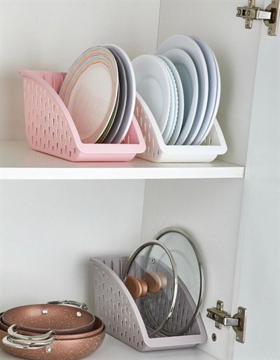 BUFFER® Dolap İçi Tabak ve Tencere Kapak Organizeri