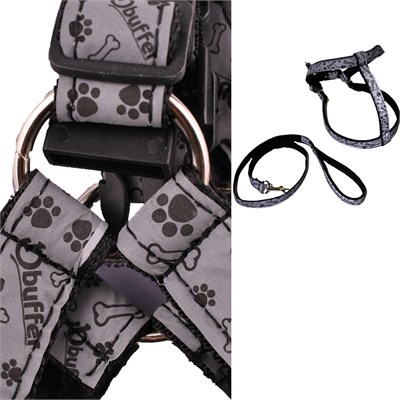 BUFFER® Ergonomik Yumuşak Dokulu Terletmez Köpek Göğüs Tasması Medium