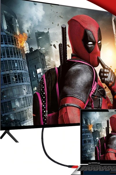 BUFFER® HDMI Kablosu 1.5 Metre HDTV Bilgisayar Uydu Görüntü Ses Full HD Sargılı Görüntü Aktarma Kablosu