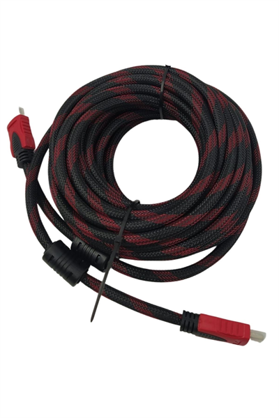 BUFFER® HDMI Kablosu HDTV Bilgisayar Uydu Görüntü Ses Full HD Sargılı Görüntü Aktarma Kablosu