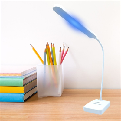 BUFFER® İnce Uzun USBli Dokunmatik 3 Kademeli 360 Derece Özel Göz Korumalı led Lityum Masa Lambası