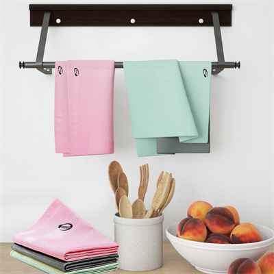 BUFFER® İz Bırakmayan Mikrofiber Temizlik Bezi 3lü Set Cam ve Ayna Silme Toz Alma Temizlik Bezi