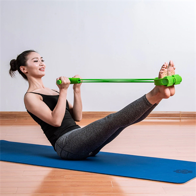 BUFFER® 6 Lastikli Body Trimmer Karın Kası Çalıştırıcı Elastik Egzersiz Yayı ve Jimnastik Aleti