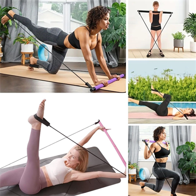 BUFFER® Jimnastik Çubuğu Plates Barı Taşınabilir Spor Ve Egzersiz Aleti