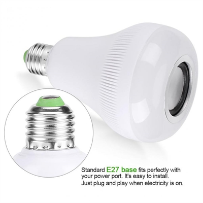 BUFFER® Kumandalı Bluetooth Hoparlör Ampul LD-37